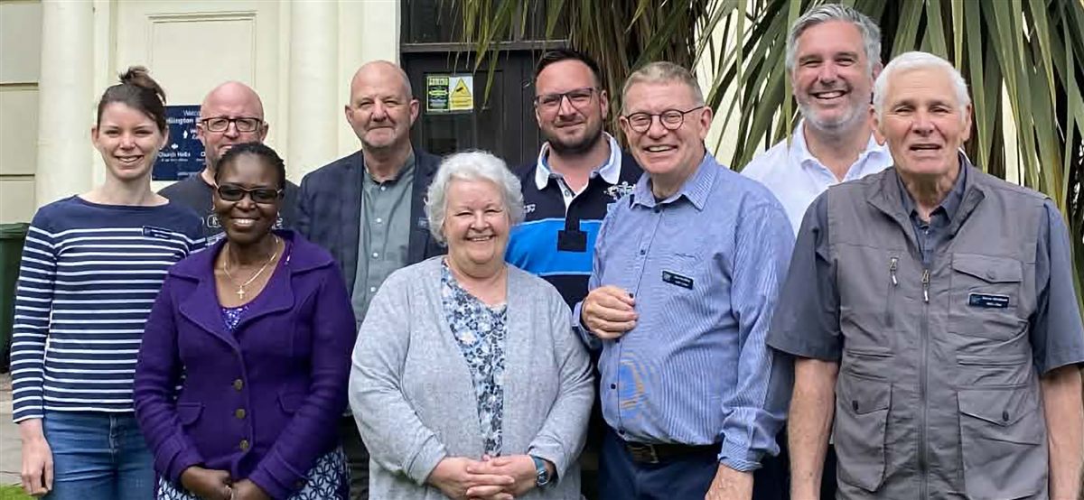 Wellington Baptist Church leadership team